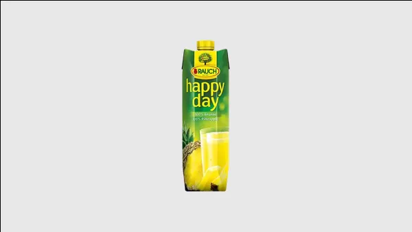 Rauch happy day sok 100% ananas 1 l