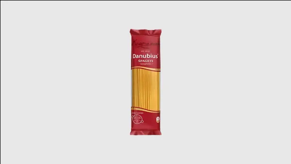 Danubius testenina špageta s vitaminima posna 400 g