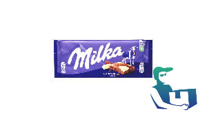 Milka 100g cow spot