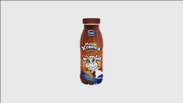 Moja kravica čokoladno mleko 1% 300ml PET